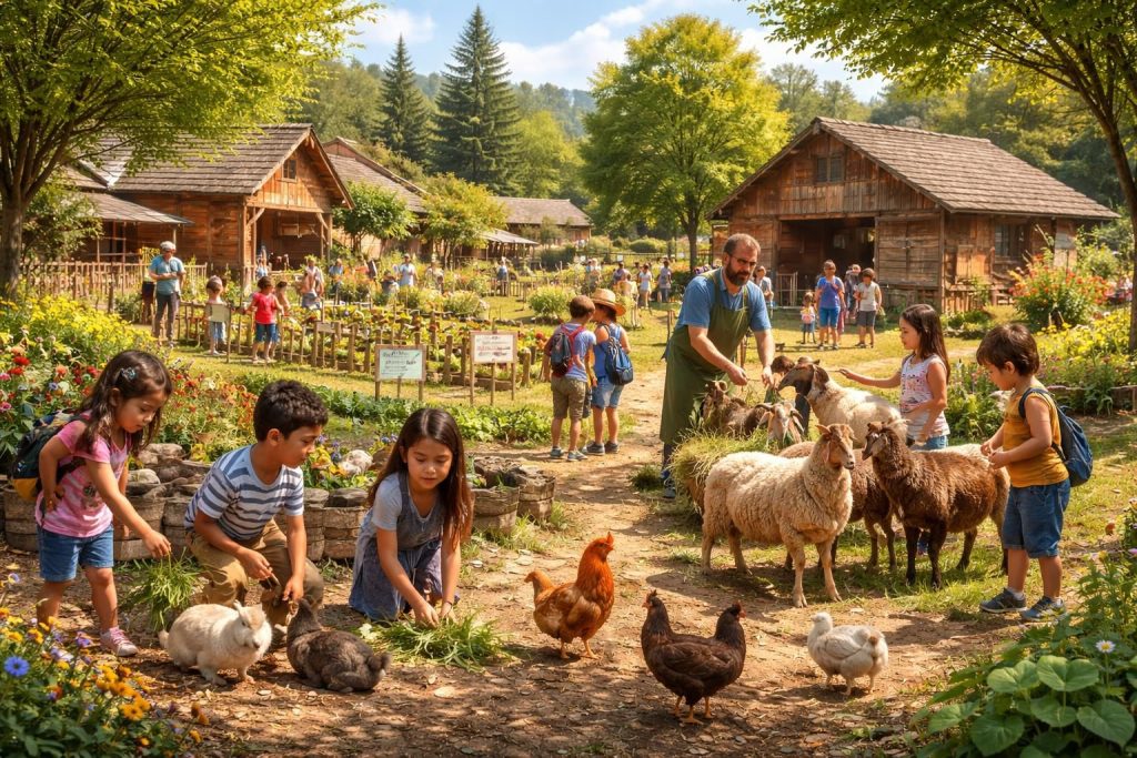 découvrez la ferme pédagogique à épinal, un espace unique où apprentissage et amusement se rencontrent pour toute la famille. participez à des activités éducatives et ludique en pleine nature.