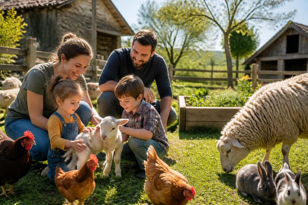 découvrez les bienfaits d'une sortie en famille à la ferme pédagogique de voiron : moments de partage, découverte de la nature et apprentissage ludique pour petits et grands.