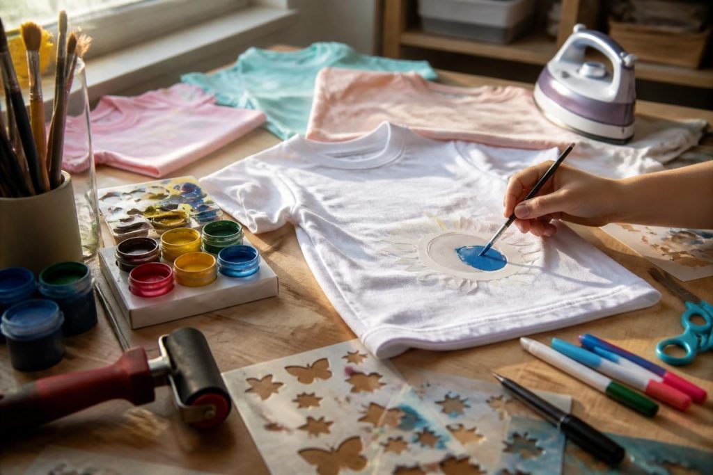 découvrez les matériaux essentiels pour réussir la customisation de t-shirts enfants et créer des designs uniques, colorés et durables facilement à la maison.