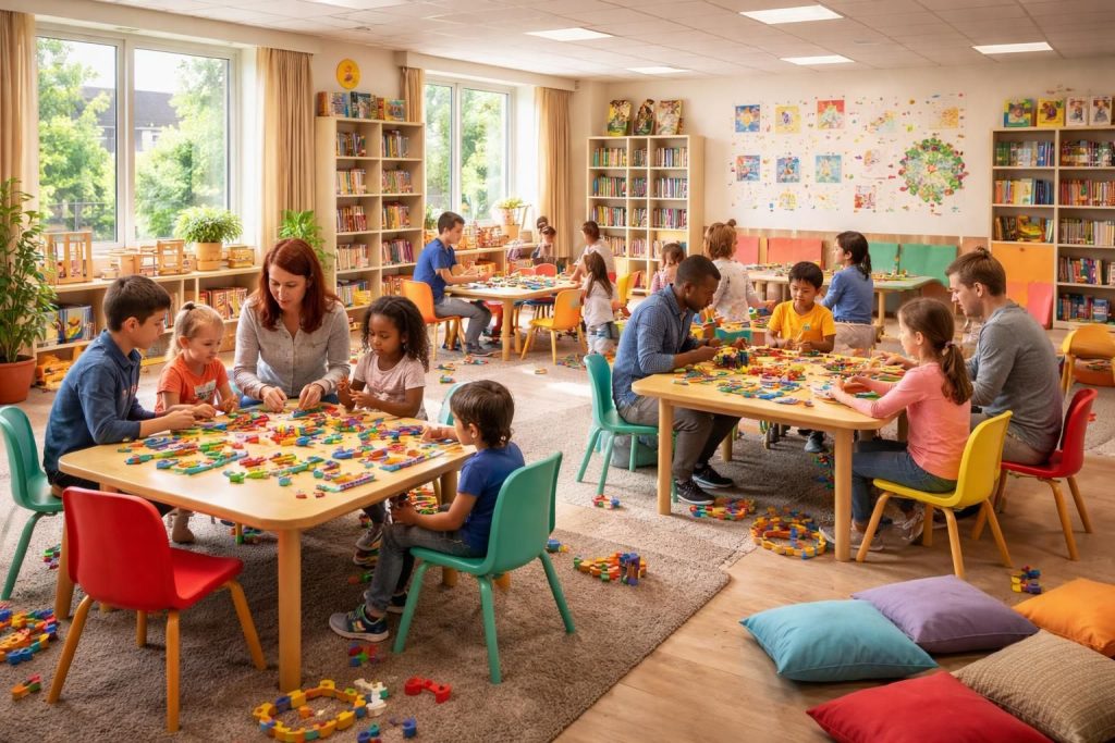 découvrez une ludothèque à proximité, un espace dédié aux jeux et à la créativité pour tous les âges, favorisant le partage et l'apprentissage ludique.