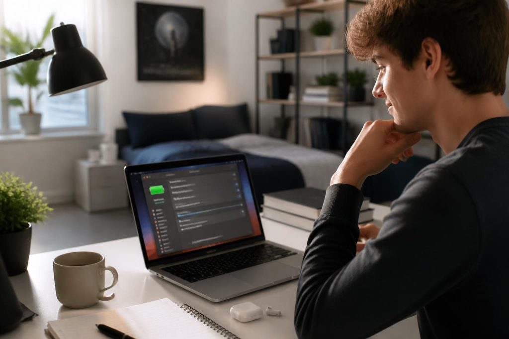 découvrez comment optimiser macos pour prolonger l'autonomie de votre mac de 1 à 2 heures, idéal pour les étudiants souhaitant maximiser leur productivité.