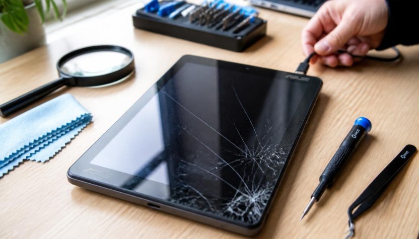 découvrez des solutions pratiques avant de contacter le sav pour réparer l'écran tactile mort de votre tablette asus et redonnez vie à votre appareil.