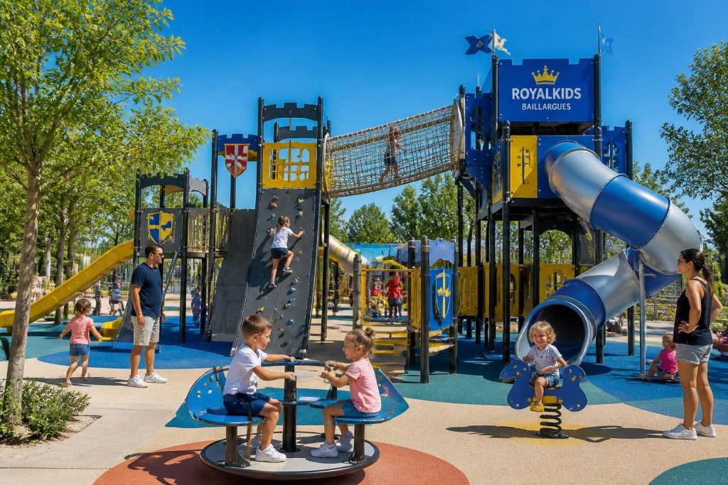 découvrez les équipements sécurisés de royalkids à baillargues, un espace de jeux sécurisé et ludique pour enfants, garantissant amusement et sécurité.